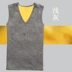 Áo vest nữ trung niên cộng với áo nhung đệm vest nam cotton không có cổ áo cotton cotton chất béo cỡ lớn mùa đông quần áo ấm Áo vest cotton