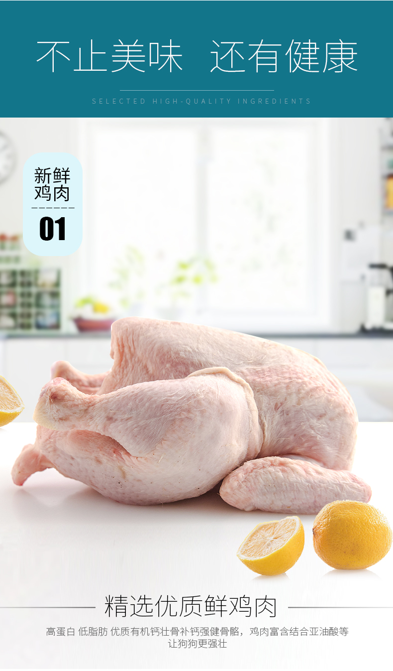 Gà ouenn + yến chó chung thức ăn cho chó 5kg lông vàng hơn gấu non thành thức ăn cho chó vừa và nhỏ 10 kg - Chó Staples thức ăn thưởng cho chó