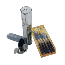 Acrylic brush pen container palette companion paint storage portable sketch pen scraper container storage sealed easel