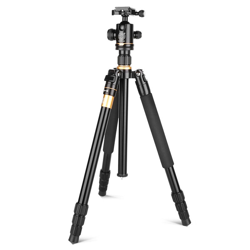 Lightweight era Q2 single-eye camera tripod folding ultra-clear portable travel photography photo multi-functional vibrato