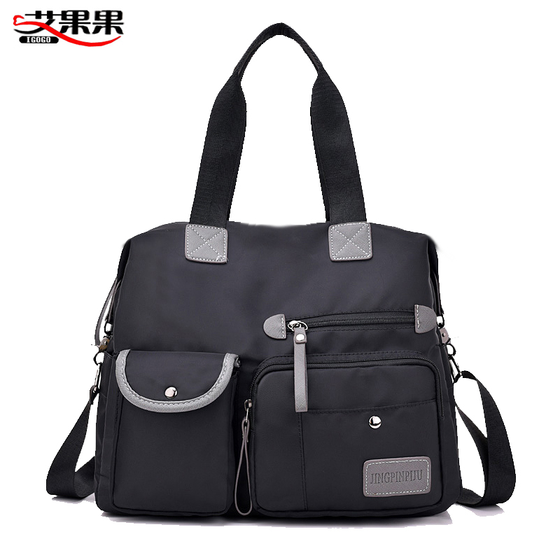 Buy Canvas Bag Lady single shoulder nylon oxford cloth woman bag New ...