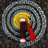 Кнут кнут, китайская овца с кнутом кнута, овца, стальной кнут в середине, пожилые люди осуществляют фитнес -кнут, железный кнут