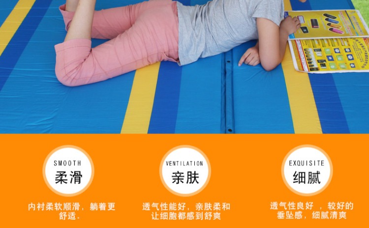 Đôi dày tự động đệm bơm hơi ngoài trời mat dã ngoại gấp đệm hoang dã lều đơn thảm - Thảm chống ẩm / Mat / Gối thảm lót cho bé