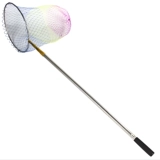 Телескопическая складная рыболовная сеть из нержавеющей стали для рыбалки, 3м