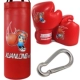 Boxing sandbag treo trẻ em đào tạo võ thuật Sanda Taekwondo chiến đấu Muay Thái pu rỗng túi cát đấm bốc rắn bao tập đấm