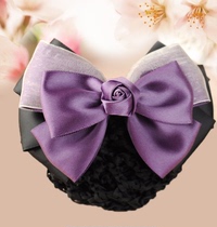 Head Flower Female Career Nurse Staff Sport Sweet Temperament Son Knit Postal work Hair Bun Adult Personality