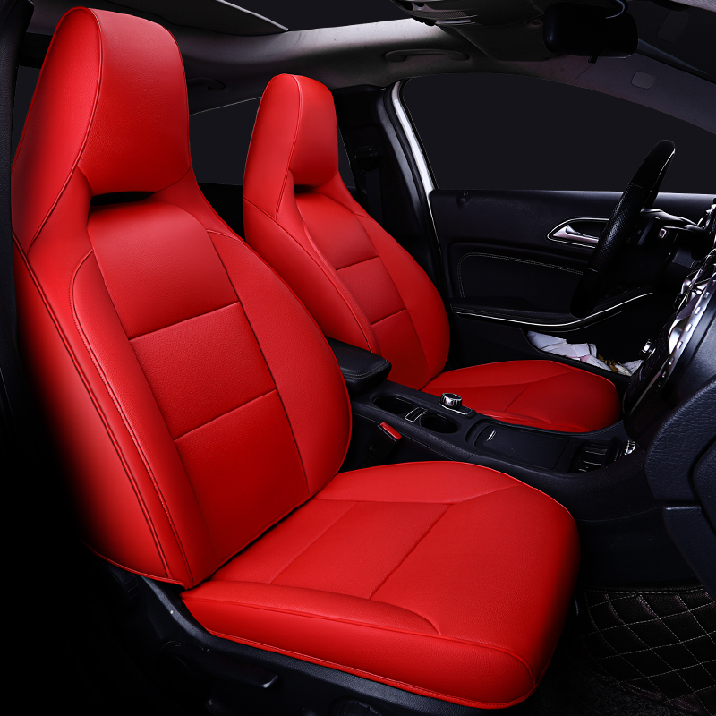 All-inclusive car seat cushion leather seat cover BMW5 series 3 series Q5A4L Audi A6q3 Fox MagotanTiguan Mercedes