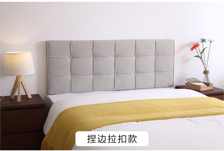 Giường tùy chỉnh gói mềm đệm đôi giường gỗ rắn trở lại mà không có giường gối vải có thể tháo rời và có thể giặt - Trở lại đệm / Bolsters gối kê lưng