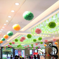 35cm paper flower ball flower wedding wedding wedding birthday wedding house New House festival decoration shop hanging decoration