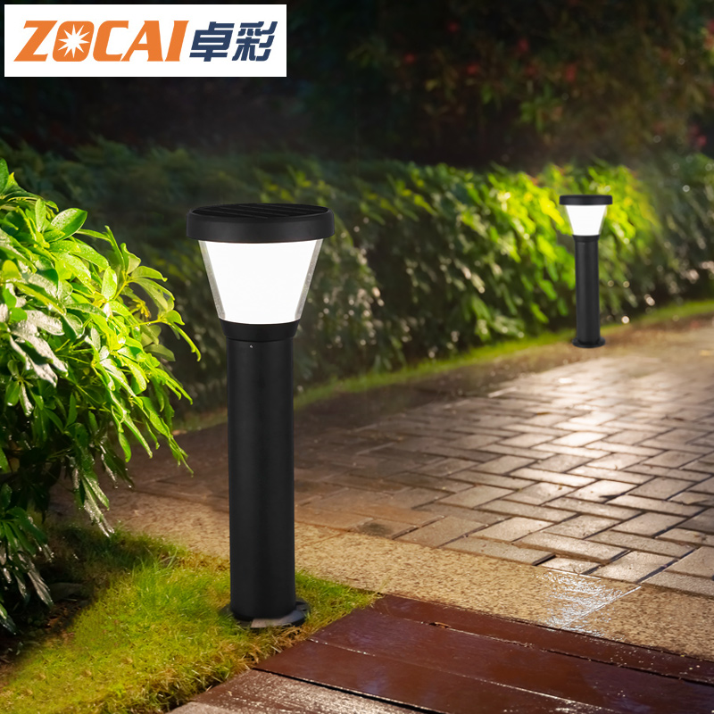 Solar Lawn Light Home Outdoor Waterproof Garden Villa Garden Light Landscape LED Outdoor Simple Lawn Light