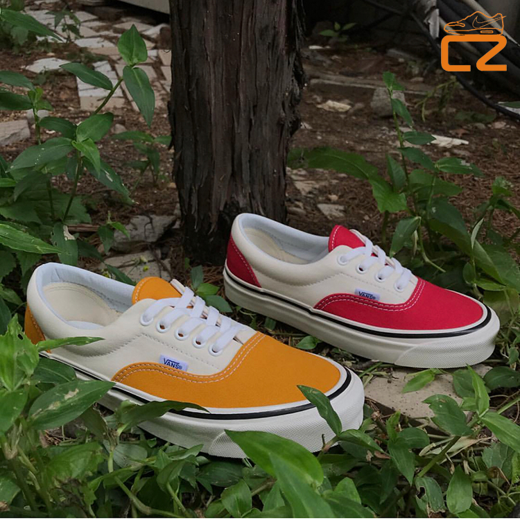 Giày tăng trưởng vans Era 95 DX Anaheim đỏ vải cổ điển thấp giày thể thao bitis nam