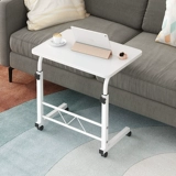 Ноутбук компьютер стол скандинавский стиль ins style writing table table маленькая квартира гостиная спальня Lazy Table Red Model
