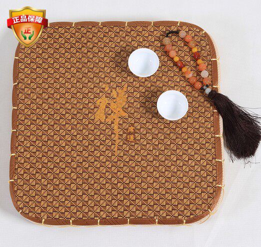 Grass brown rattan Japanese futon Bay window mat round square meditation Tatami mat Zen mat worship mat