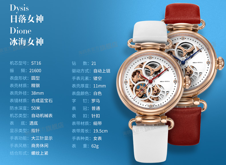 Montre bracelet pour Femme TABLEAU MOUETTE  MOUETTE - Ref 3273087 Image 30