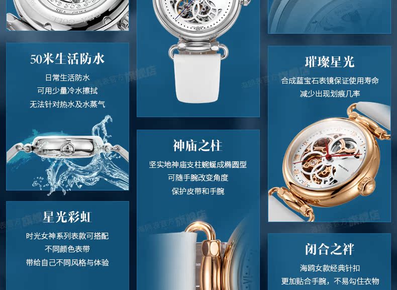 Montre bracelet pour Femme TABLEAU MOUETTE  MOUETTE - Ref 3273087 Image 10