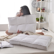High-grade five-star Hotel super soft feather pillow cotton pillow core washable medium and low neck pillow three-dimensional pillow