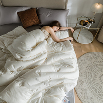 Class A mother and child 100 cotton summer air conditioning by spring and autumn quilt Core Four Seasons imported antibacterial soybean fiber winter quilt