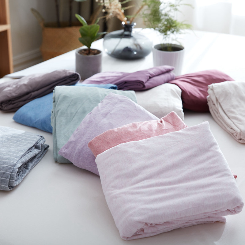 Clearance Special Cotton Tianzhu Cotton Sheet 1 5m 1 8m Fitted Sheet Pure Cotton Knitted Cotton 1 2M Protective Cover