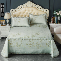 High-end ice silk mats Three sets of folding machine washable mat 1 8m1 5 m Bed Hat-sheet Air conditioning Soft Schiller
