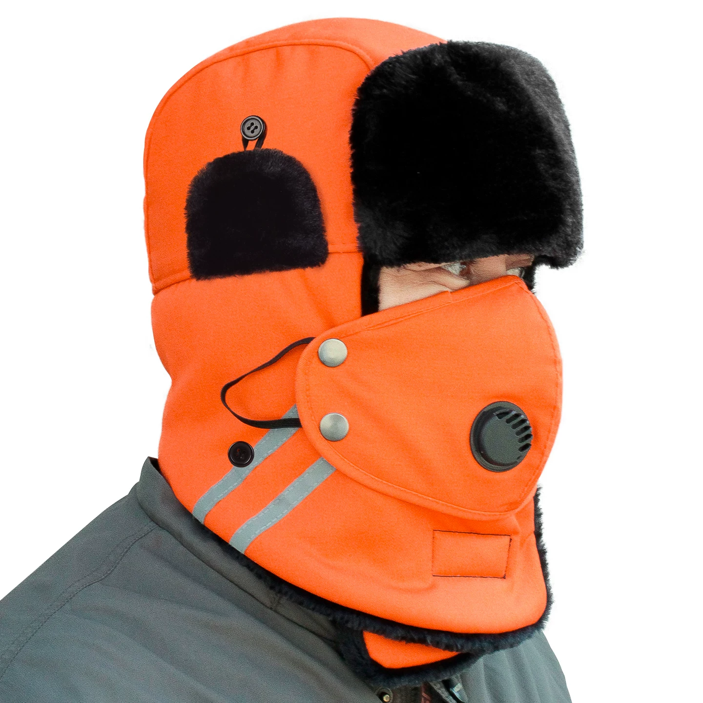 Winter warm hat, Korean style
