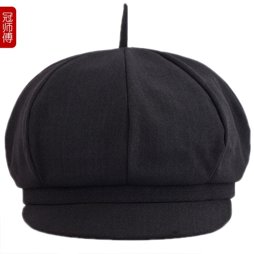 冠师傅 Мужская осенняя демисезонная классическая шапка, для среднего возраста