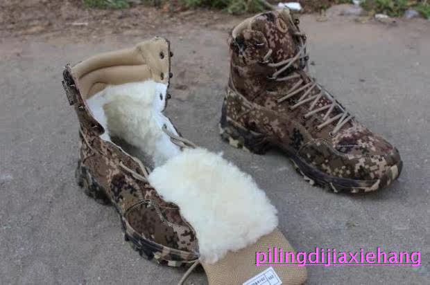 Boots militaires pour homme en toile - Ref 1399325 Image 8