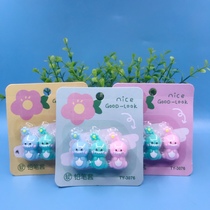 Q version of the little dinosaur baby soft plastic shape primary school student pencil cap pencil case protective pencil extender pen receiver