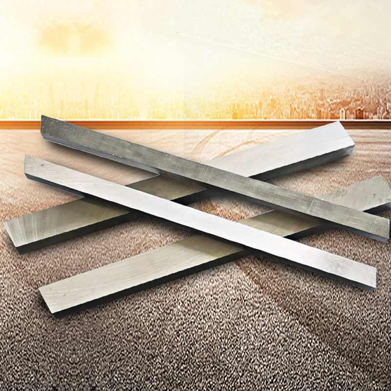 Bai Gang bar white steel bar super hard high-speed net long bar white steel knife flat bar without cutting edge steel blade white steel knife