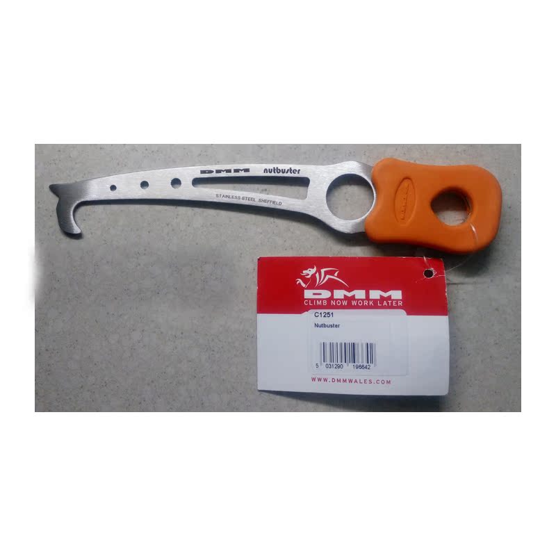 DMM Nutbuster Nut Tool Rock Plug Stopper with Wrench Rock Plug Rock Hook