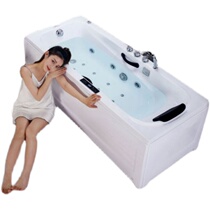Luxury detached adult bathtub acrylic bathtub home surf massage tub heated tub