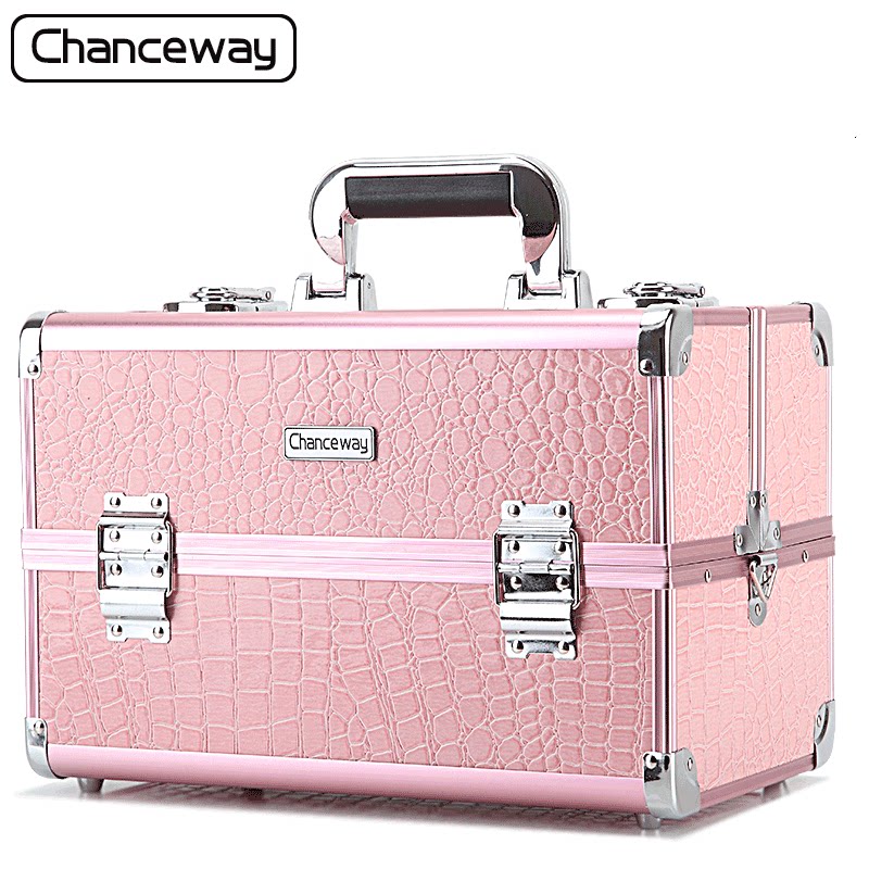 Korean Version Fashion Advanced Makeup Case With Makeup Case Beauty Medecor Tool Finishing Containing Box Hand Makeup Boxes