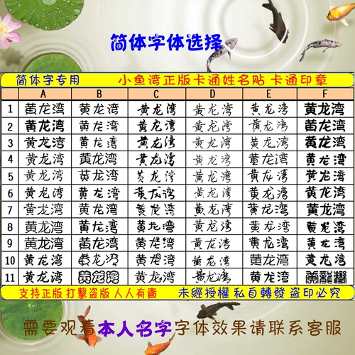 Мультяшная милая водонепроницаемая износостойкая именная наклейка