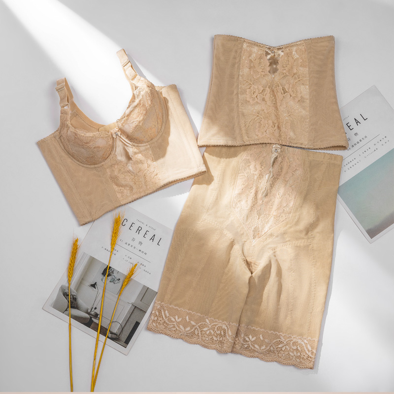 Beauty salon Van stature manager Man beauty body underwear mold Three sets bra waist clip shapewear woman