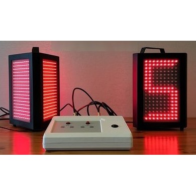 Basketball game team three - sided ball display LED electronic display volleyball referee double - sided display