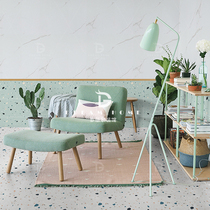 Macaron terrazzo floor tiles 600x600 pink green spots tile bathroom kitchen balcony non-slip floor tiles