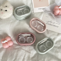 Contact lens cleaner portable electric contact lens box automatic cleaning machine cleaning and rinsing device xy1090