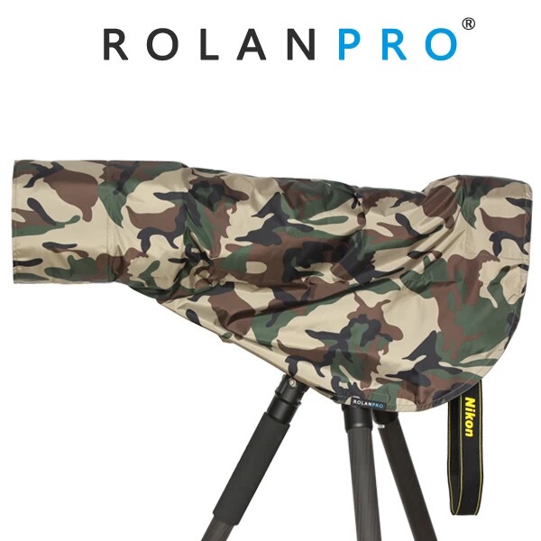 Rulan Cannon Cover Focal Lens Rain Cover Camera Raincoat Cannon Waterproof Rain and Snow Protection Camouflage Cover Camouflage Cannon Cover