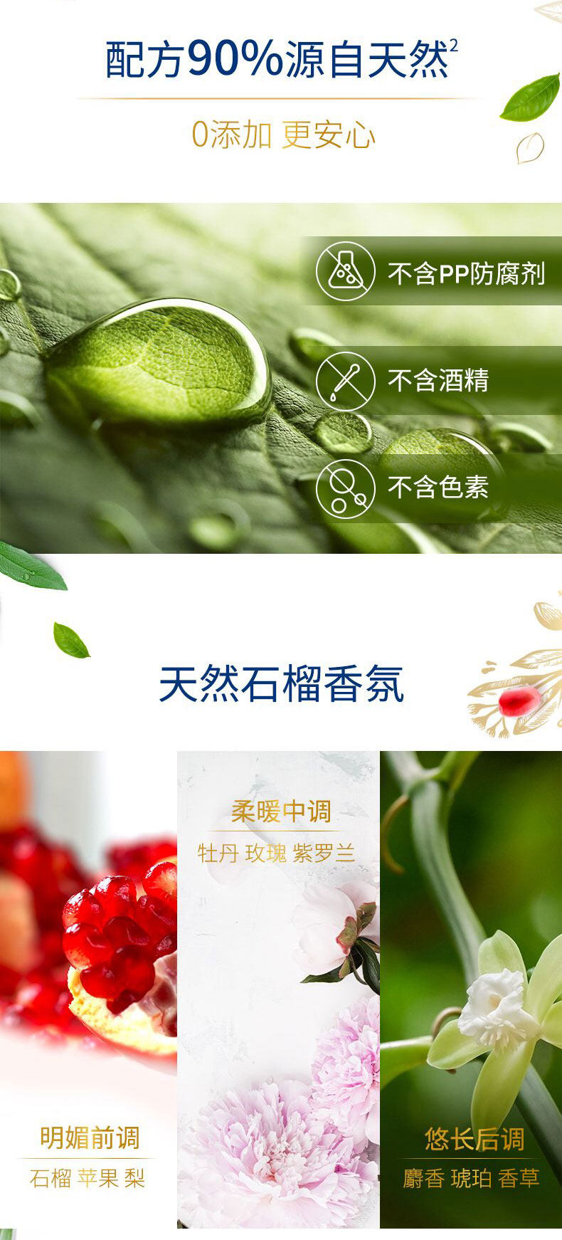多芬 植萃精油沐浴露 500g*2瓶 图6
