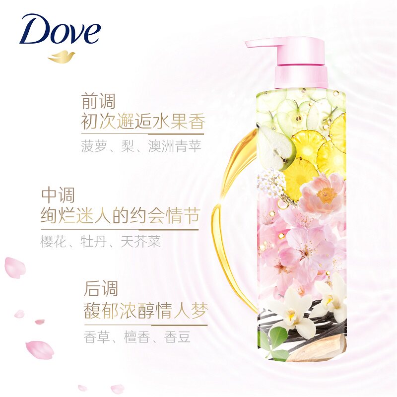 多芬 植萃柔顺洗发水+护发素 470ml*2 图1