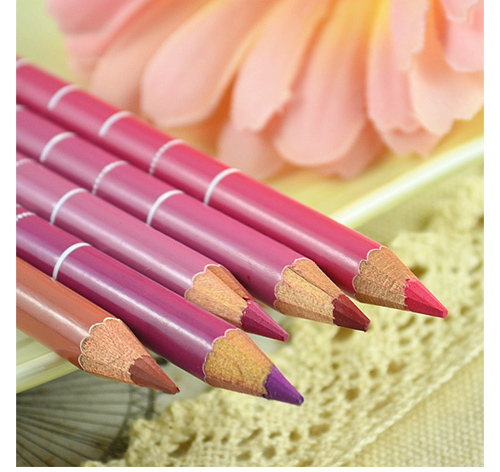 Mua 2 tặng 1] Snow White Lips Lip liner Pen Moisture Waterproof Lasting Non-mark Bites Lip Makeup Lipstick Lipstick Pen son bút chì