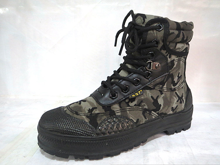 Bottes militaires en toile - dérapage - Ref 1398804 Image 8