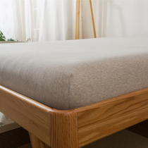 Cotton cotton bed single piece Simmons non-slip fixing protective cover for childrens Tianzhu cotton sheet cover custom