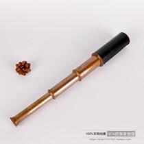 India imported American pure copper brass telescope Living room Office study Desktop decoration Art ornaments