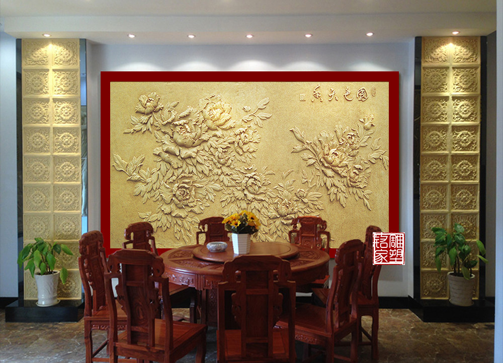 Custom revolutionary Party building relief artificial sand rock fiberglass sculpture wall National color Tianxiang mural fiberglass statue