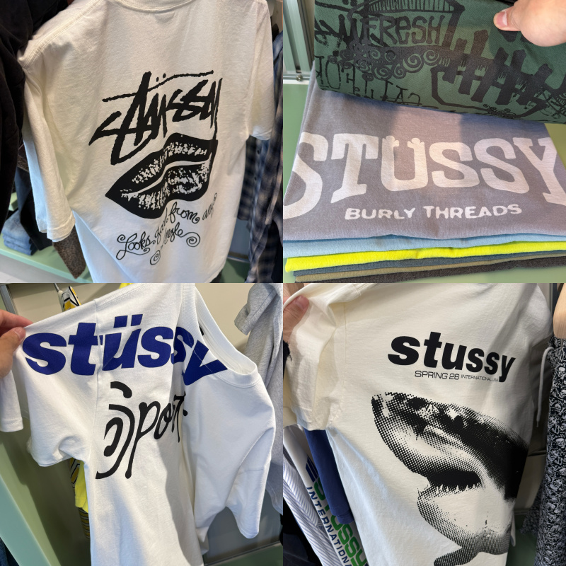 In-Stock Korean Stussy Seoul Limited Edition Short-Sleeve Tee with Back Print