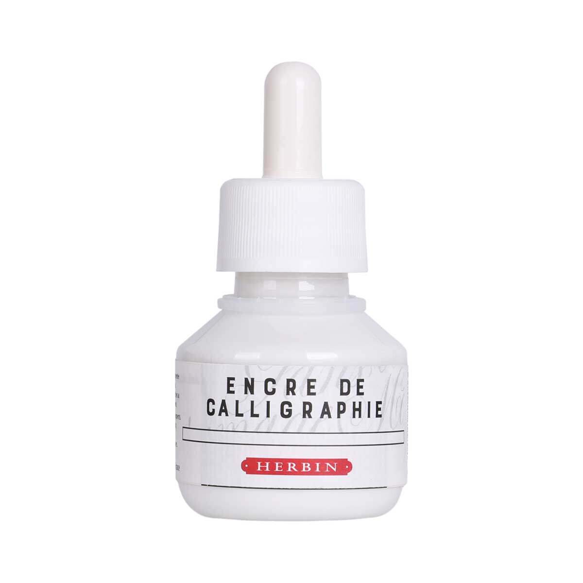 French J herbin Jane Hepburn color calligraphy ink 50ml dip in water pen plant dye black white