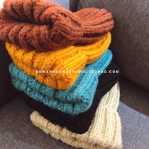 Arrangement ~ thief good-looking South Korea East Gate drip wild solid color wool hat knitted hat