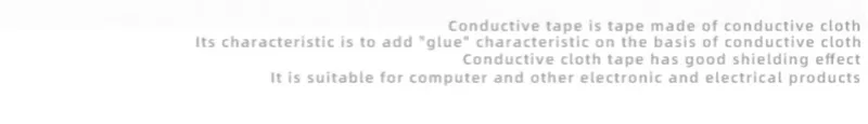 Băng dẫn điện che chắn băng keo bạc dẫn điện hai mặt trơn vải dẫn điện chống nhiễu sóng điện từ nút sửa chữa điều khiển từ xa băng dính nhôm chịu nhiệt băng dính bạc chịu nhiệt