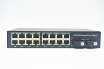 All Gigabit 2 Optical 16 Electric Two Optical 16 Electric Multi-channel Optical Fiber Network Switch RTL8382L Desktop