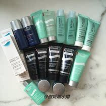 Biotherm Mens Toner Cream Facial Cleanser Set Hydrodynamic travel pack Hydration moisturizing sample